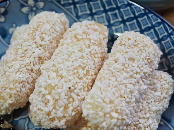 Kore geleneksel çerez yugwa, siyah susam gangjeong, Hangwa