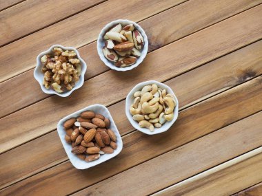 Badem, ceviz, kaju fıstığı, Brezilya fıstığı