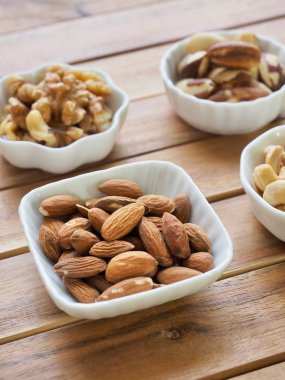Badem, ceviz, kaju fıstığı, Brezilya fıstığı