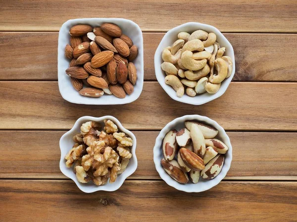 Badem, ceviz, kaju fıstığı, Brezilya fıstığı