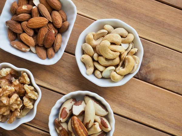 Badem, ceviz, kaju fıstığı, Brezilya fıstığı