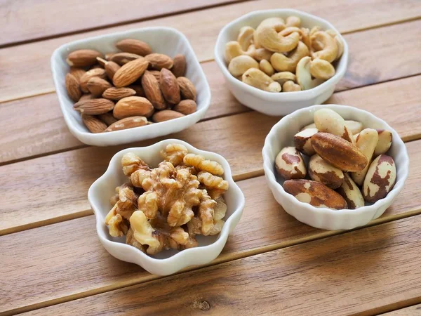 Badem, ceviz, kaju fıstığı, Brezilya fıstığı