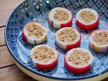 Kore geleneksel şeker, pirinç çerez 