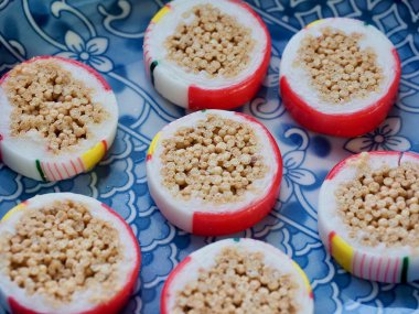 Kore geleneksel şeker, pirinç çerez 