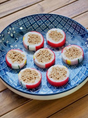 Kore geleneksel şeker, pirinç çerez 