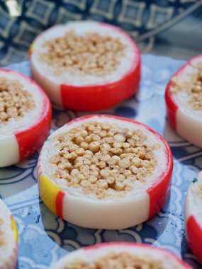 Kore geleneksel şeker, pirinç çerez 