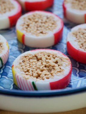 Kore geleneksel şeker, pirinç çerez 