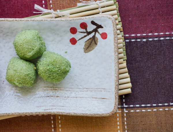 Asian food gyeongdan,rice ballcake 