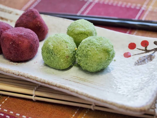 stock image Asian food gyeongdan,rice ballcake 