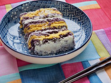 Kore yemeği siyah pirinç kabak pirinç keki