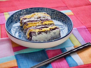 Kore yemeği siyah pirinç kabak pirinç keki