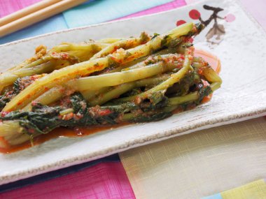 Kore yemeği taze turp turpu.