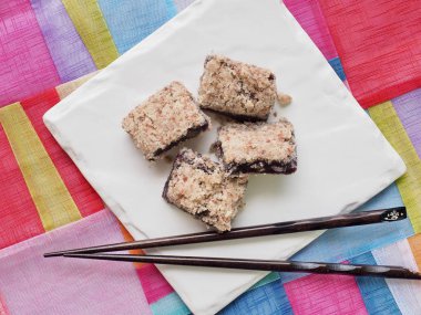 Asya gıda pirinç keki