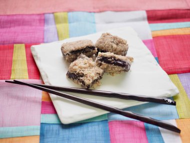 Asya gıda pirinç keki