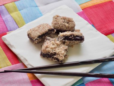 Asya gıda pirinç keki