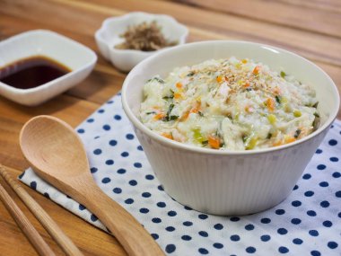 Kore yemeği Chickenriceporridge, dakjuk