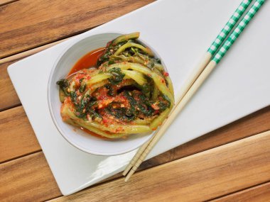 Kore yemeği taze turp turpu.