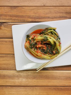 Kore yemeği taze turp turpu.