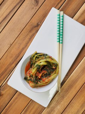 Kore yemeği taze turp turpu.