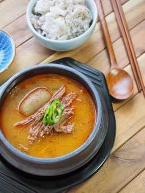 Kore yemeği keçi çorbası