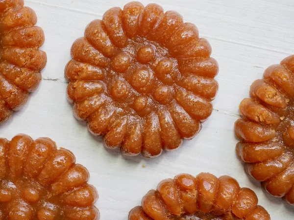 Korejské Tradiční Sladkosti Yakgwa Honey Cookie — Stock fotografie