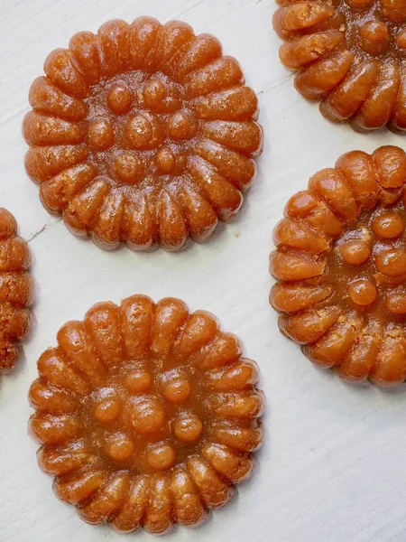 Korejské Tradiční Sladkosti Yakgwa Honey Cookie — Stock fotografie