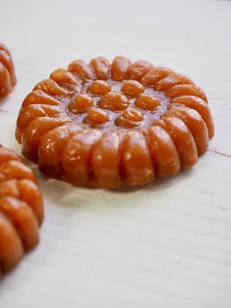 Korejské Tradiční Sladkosti Yakgwa Honey Cookie — Stock fotografie