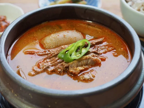 Корейська Кухня Коза Суп — стокове фото