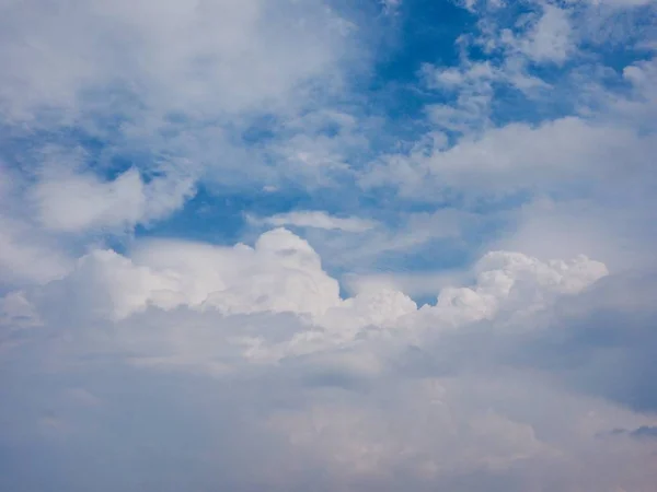 Cielo Nuvole Viste Dalla Corea Città Cheongju — Foto Stock