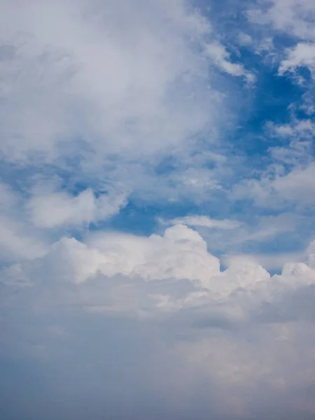 Cielo Nuvole Viste Dalla Corea Città Cheongju — Foto Stock