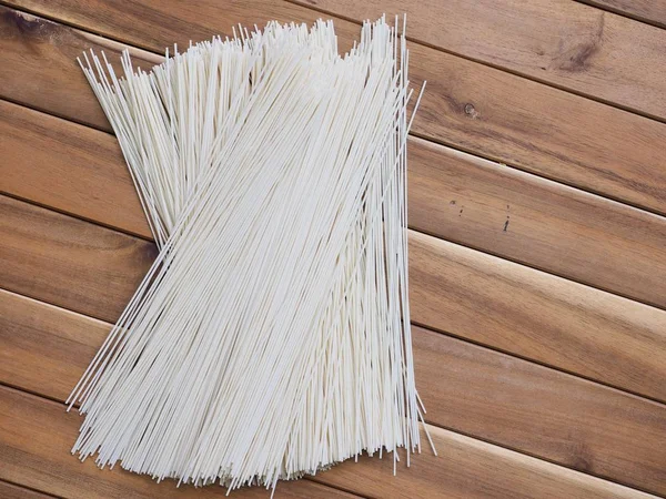 Macarrão Farinha Seca Alimentos Asiáticos — Fotografia de Stock