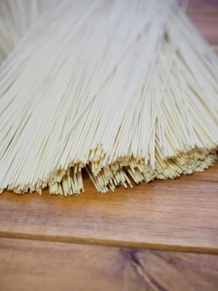 Macarrão Farinha Seca Alimentos Asiáticos — Fotografia de Stock