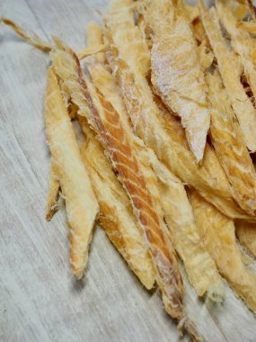 Kore yemeği malzemeler kurutulmuş balık