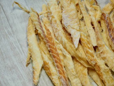 Kore yemeği malzemeler kurutulmuş balık