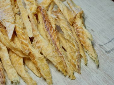 Kore yemeği malzemeler kurutulmuş balık