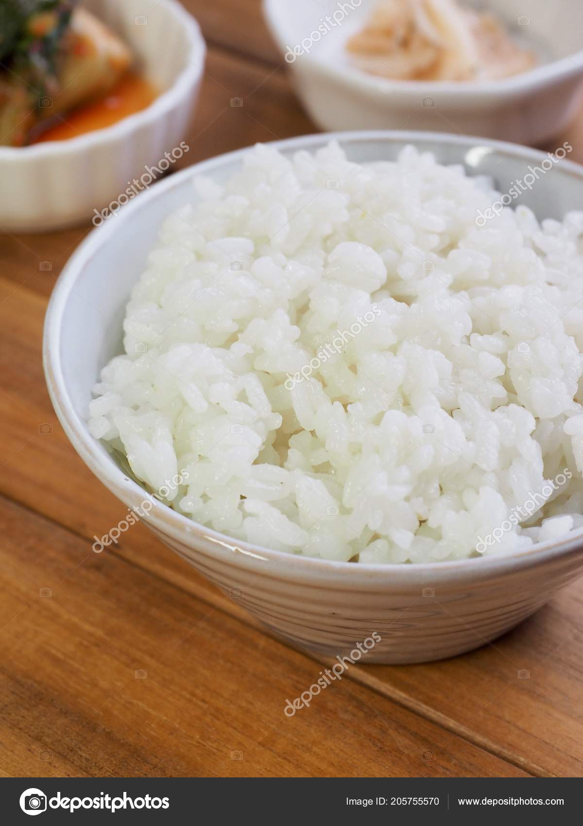 Asian Food White Rice — Stock Photo © hssbb79 205755570