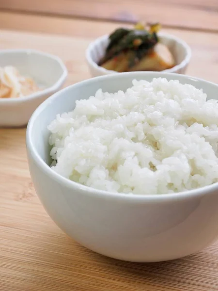 Азіатський Харчової Білого Рису — стокове фото