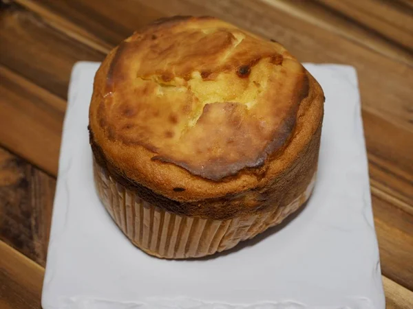 Frischkäsekuchen Japanischen Stil — Stockfoto