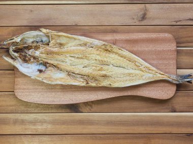 Kore yemeği malzemeler kurutulmuş balık