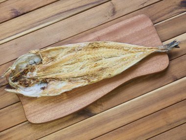 Kore yemeği malzemeler kurutulmuş balık