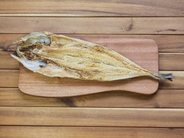 Kore yemeği malzemeler kurutulmuş balık
