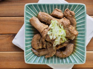 Asya gıda komposto tavuk soya sosu ile