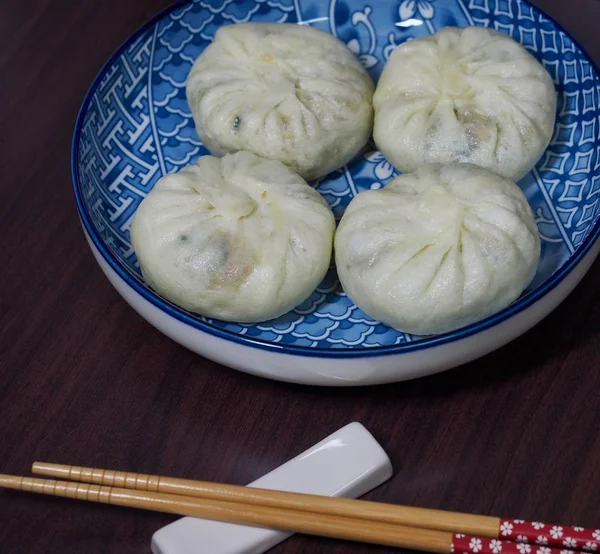 Albóndigas Comida Asiática Dim Sum Meatdumplings — Foto de Stock