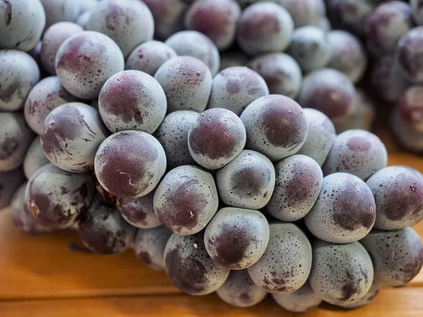 Uvas Ecológicas Fruta Coreana —  Fotos de Stock