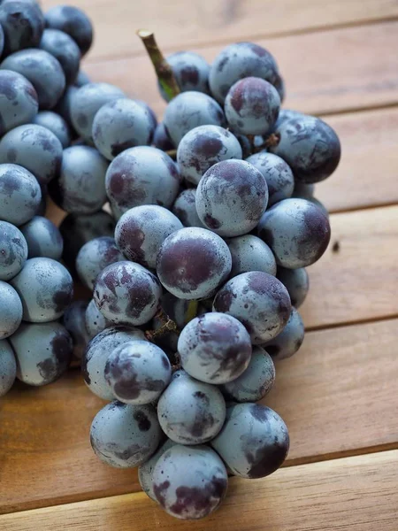 Uvas Ecológicas Fruta Coreana —  Fotos de Stock