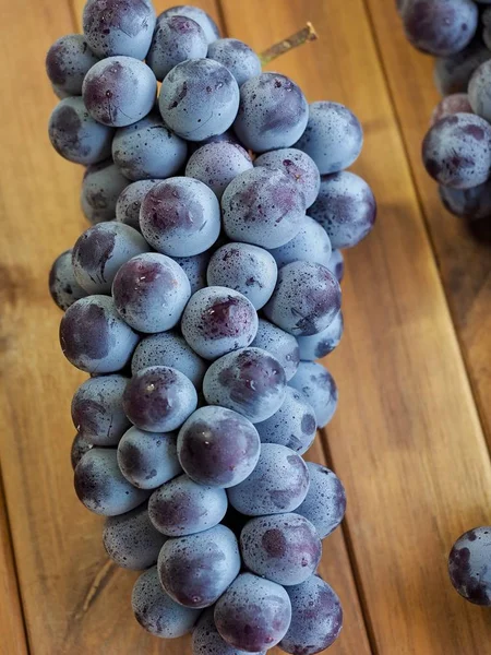 Uvas Ecológicas Fruta Coreana —  Fotos de Stock