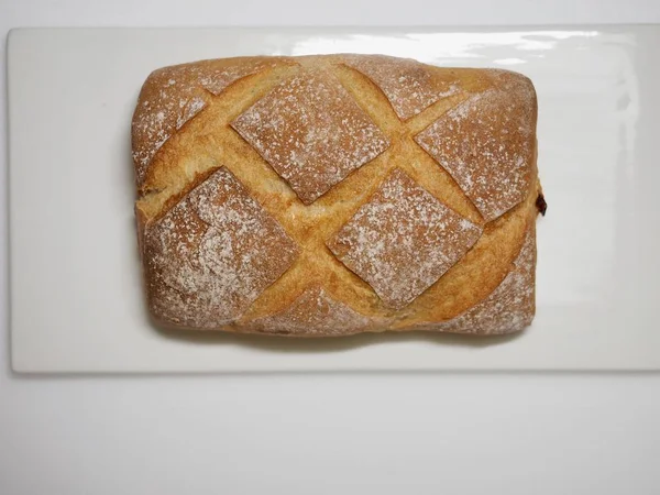 Kare Kepekli Ekmek — Stok fotoğraf