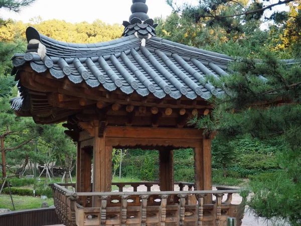 Palgakjeong Traditioneel Rusten Gebouw Korea — Stockfoto