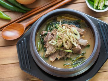 Kore yemeği keçi çorbası