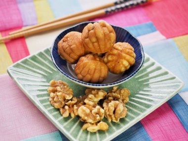 Kore yemeği ceviz tatlılar